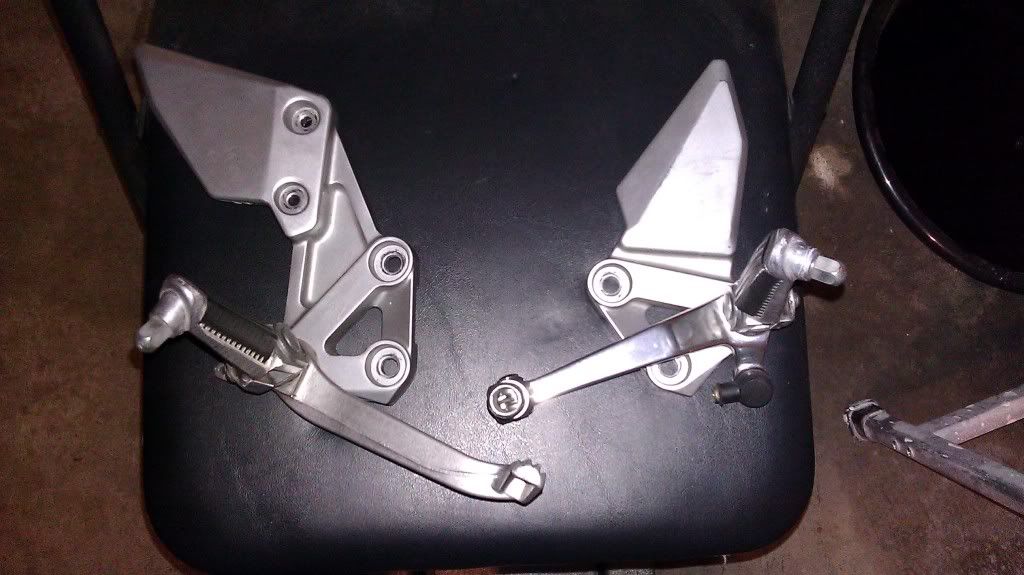 2003 SV650S Rearsets Suzuki SV650 Riders Forum